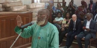 Bangui officier état civil